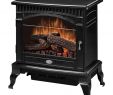 Home Depot Faux Fireplace New Traditional 400 Sq Ft Electric Stove In Gloss Black