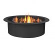 Home Depot Fireplace Mantel Kits Beautiful Sunnydaze Decor 27 In Round Steel Wood Burning Fire Pit Kit
