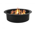 Home Depot Fireplace Mantel Kits Inspirational Sunnydaze Decor 30 In Dia Round Steel Wood Burning Fire Pit Rim Liner