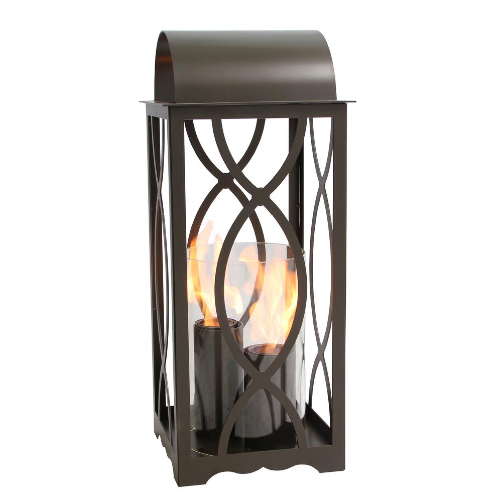 Terra Flame Augusta 32 5 in Lantern in Bronze Size terra flame outdoor fireplaces od ga 01 03 64 1000