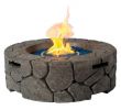Home Depot Outdoor Fireplace Unique Margogardenproducts 28 In Round Mgo Stone Propane Fire Pit