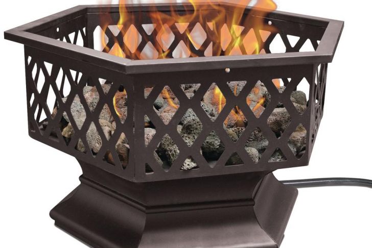 Home Depot Propane Fireplace Best Of Endless Summer 24 In W Hexagon Outdoor Lp Gas Fire Pit with Lava Rock and Integrated Electronic Ignition