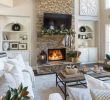 Home Living Fireplaces Elegant Simple and Elegant Christmas Decorations In the Living Room