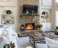 Home Living Fireplaces Elegant Simple and Elegant Christmas Decorations In the Living Room