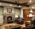 Homes with Fireplaces Luxury Stone Fireplace Beam Ceiling Wainscoting