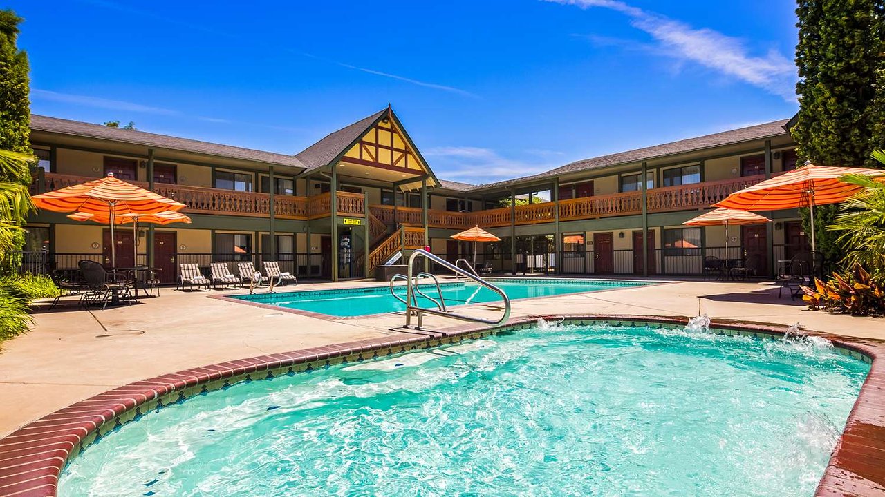 pool and hot tub