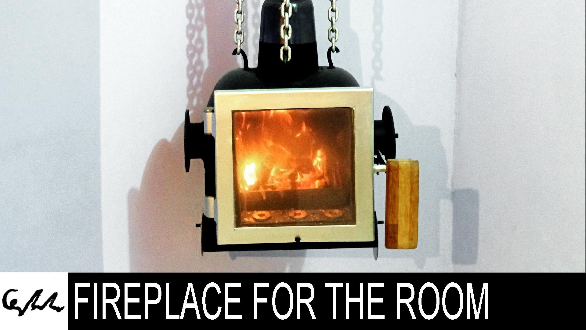Extreme metal fireplace for the room cf99eac3d42aa6fe00ef2c8a9e