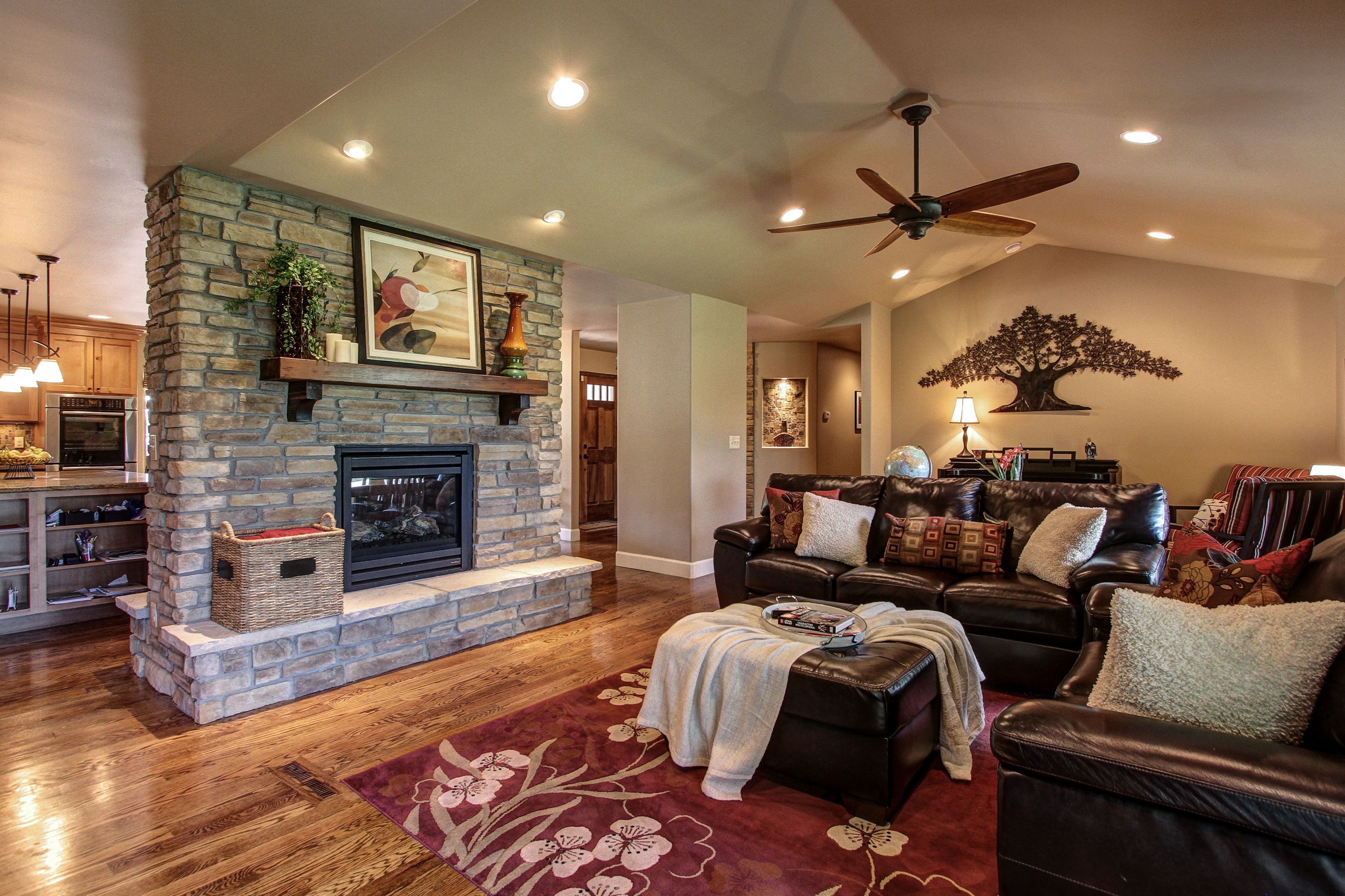 Houzz Fireplace Mantels Elegant Kitchen with Fireplace