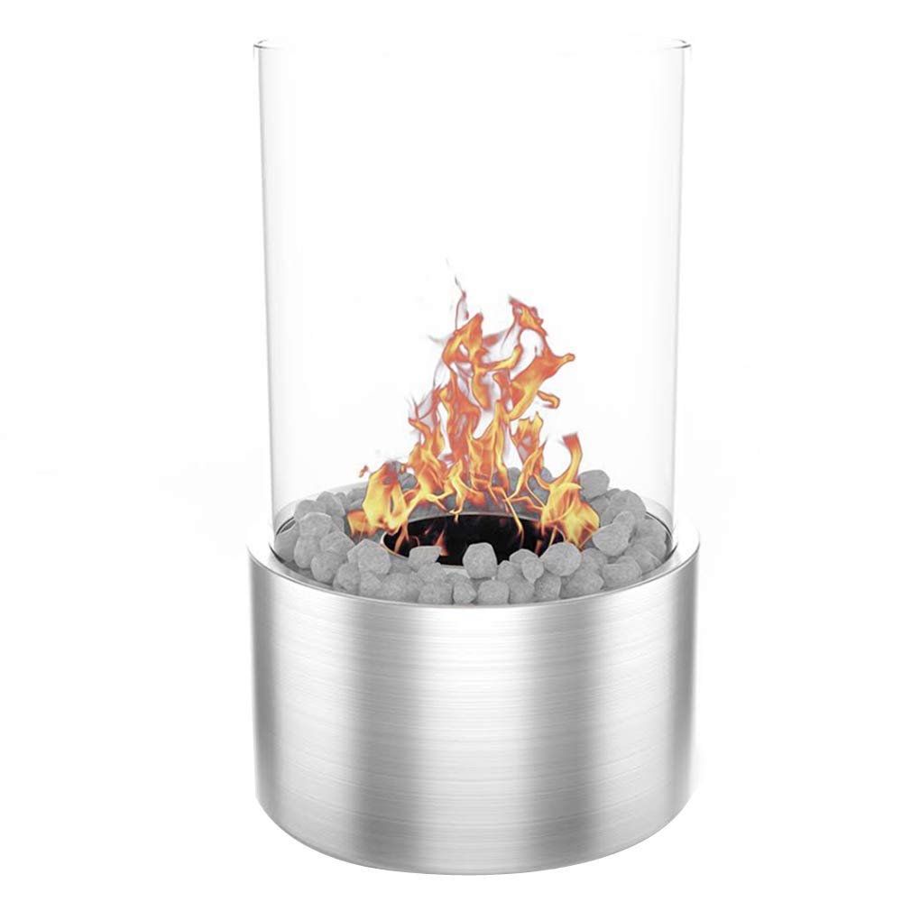 Moda Flame GF SS Ghost Tabletop Firepit Ethanol Fireplace Stainless Steel 51t7Gru x L SL1000