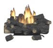 How to Arrange Fake Logs In Gas Fireplace Beautiful Savannah Oak 30 In Vent Free Natural Gas Fireplace Logs with Remote