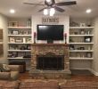 How to Arrange Furniture Around A Fireplace New Stacked Rock Fireplace Barnwood Mantel Shiplap top with