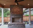 How to Build An Outdoor Brick Fireplace Unique Outdoor Fireplace Brick Gray Brick Outdoor Living Large