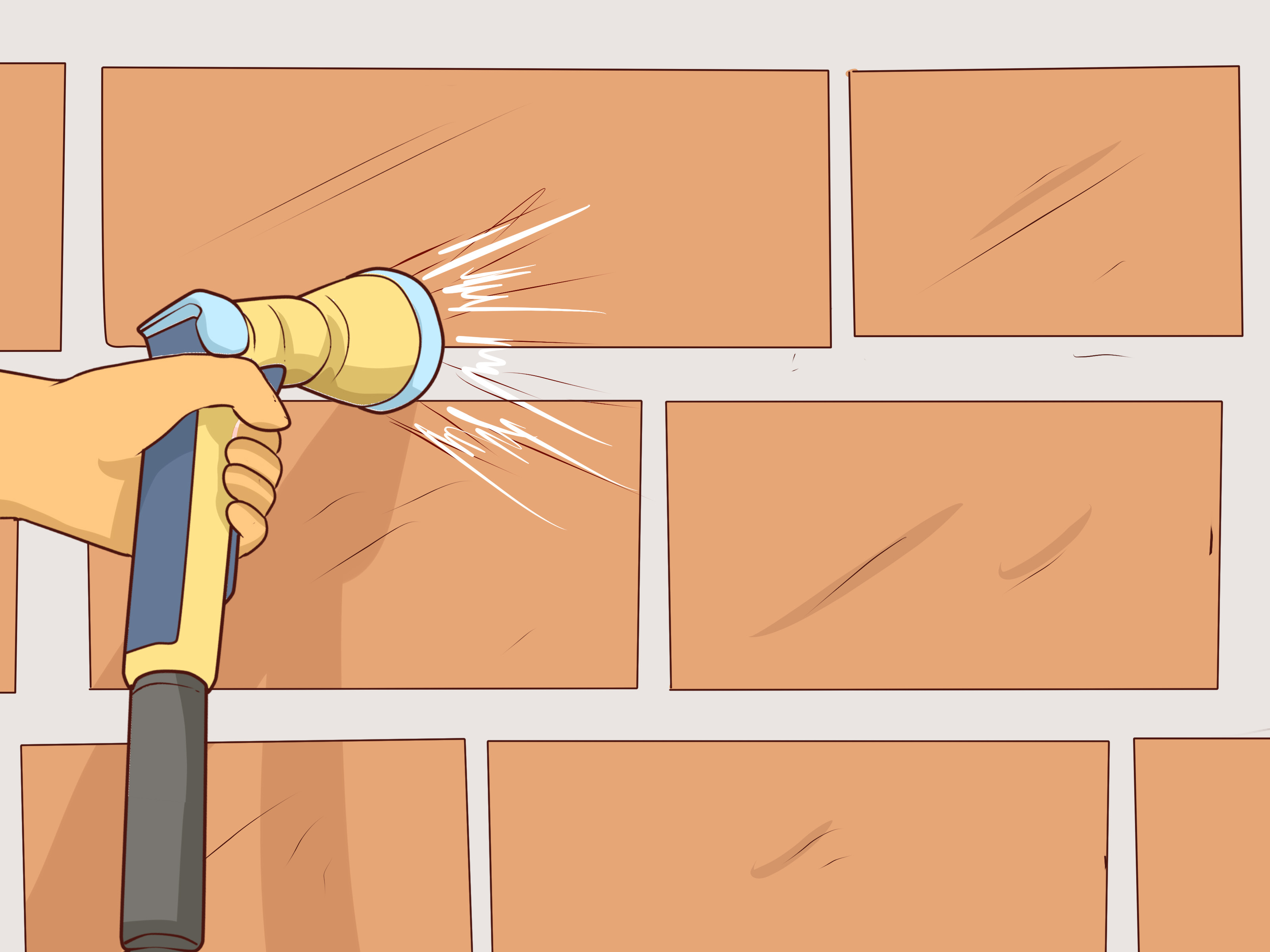 How to Clean soot Off Stone Fireplace Lovely 3 Ways to Clean Mortar F Bricks Wikihow