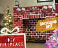 How to Decorate A Fireplace for Christmas Elegant Diy Christmas Fireplace How to Make A Fireplace