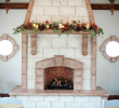 How to Decorate On Either Side Of A Fireplace Elegant Rustic Wedding Decorations Fireplace Mantel Garland at