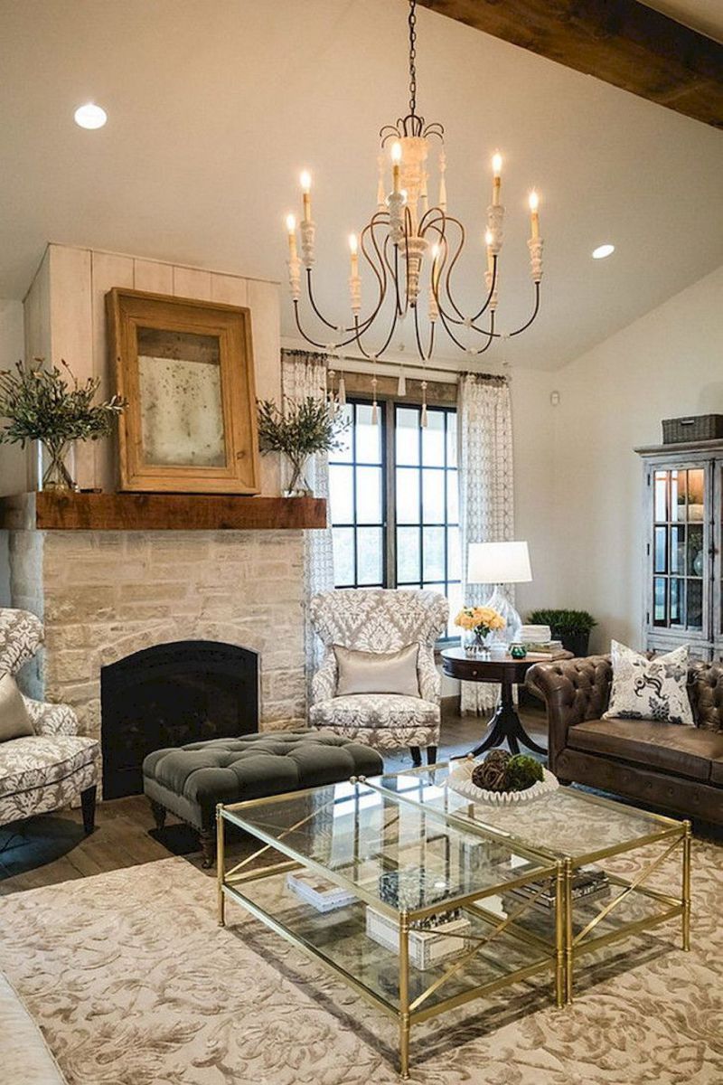 How to Decorate On Either Side Of A Fireplace Luxury Rustic Modern Farmhouse Living Room Decor Ideas 43