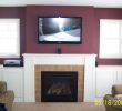 How to Hide Tv Wires Over Fireplace Beautiful Hiding Wires for Wall Mounted Tv Over Fireplace &xs85
