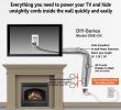 How to Hide Tv Wires Over Fireplace Lovely Wiring A Fireplace Wiring Diagram