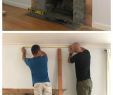 How to Install A Mantel On A Brick Fireplace Inspirational Shiplap Fireplace and Diy Mantle Ditched the Old