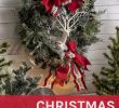 How to Make A Christmas Garland for Fireplace Fresh Christmas Wreath Idea Diy Holiday Pine Glam Darice