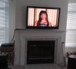 How to Mount Tv Over Fireplace and Hide Wires Awesome Installing Tv Above Fireplace Charming Fireplace