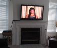 How to Mount Tv Over Fireplace and Hide Wires Awesome Installing Tv Above Fireplace Charming Fireplace