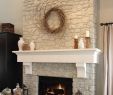 How to Paint A Rock Fireplace Elegant Paint Fireplace Rock Out White Add Reclaimed Wood Mantle or