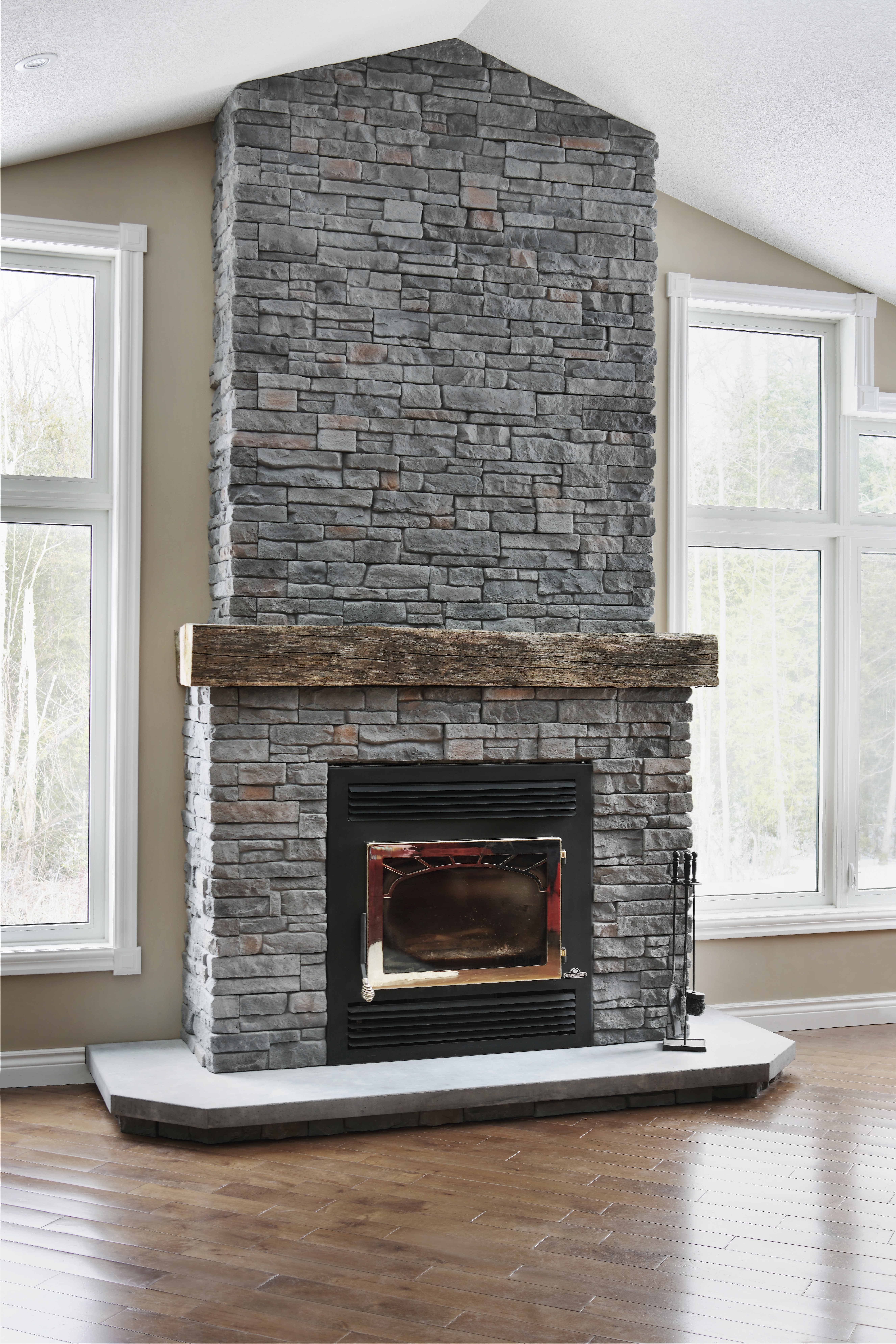 How to Put Stone Veneer On A Fireplace New Great Lakes Exterior & Interior Diy Stone Veneer