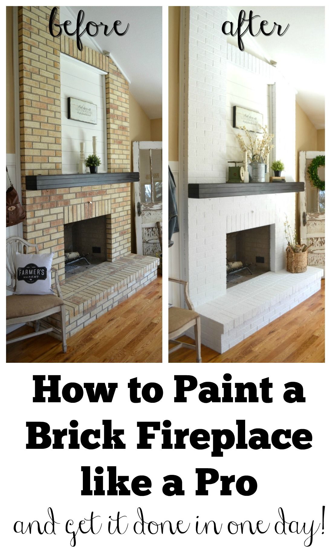 How to Remove Paint From Brick Fireplace Best Of How to Paint A Brick Fireplace Home Renovation