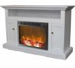 Ikea Electric Fireplace Elegant sorrento 47 In Electric Fireplace In White