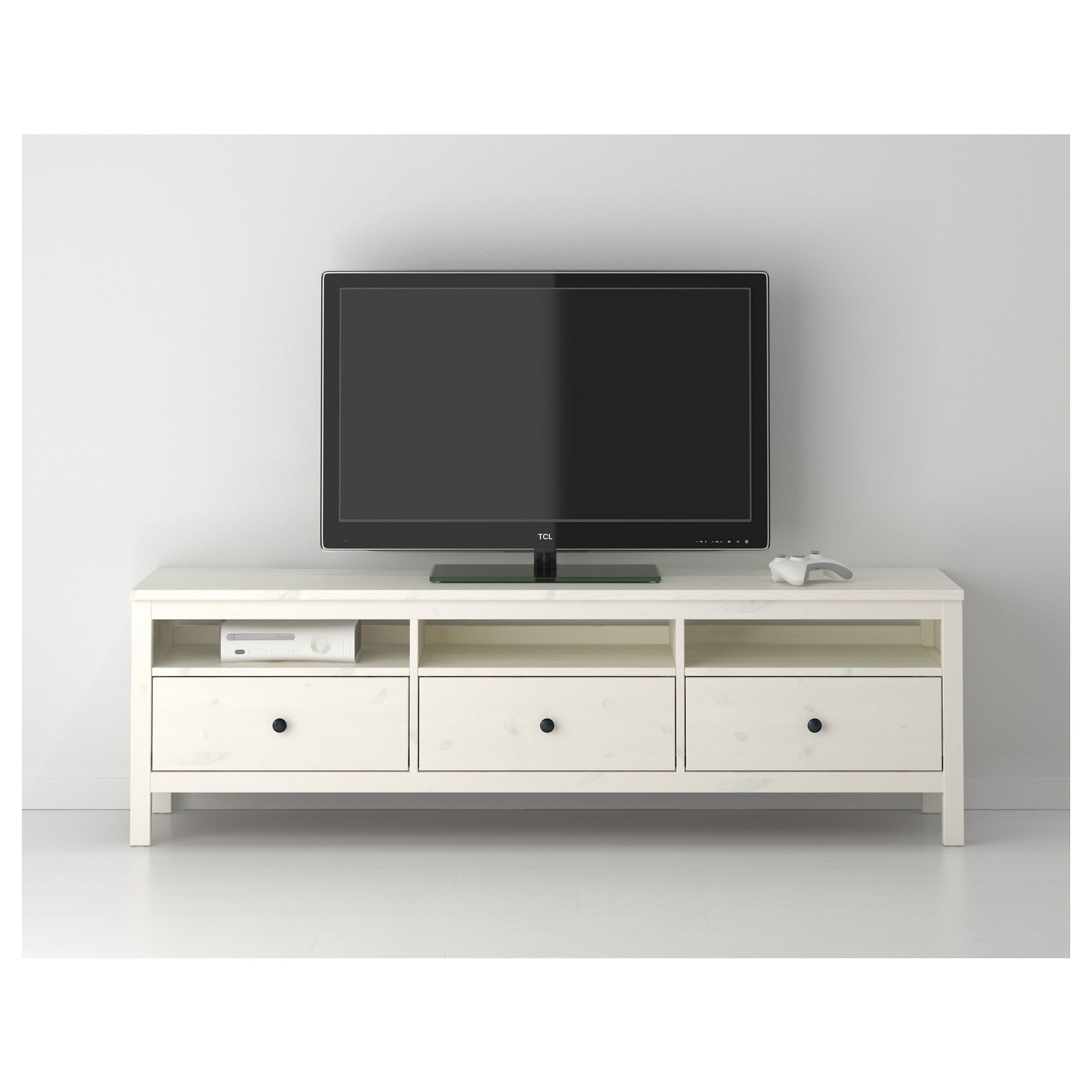 Ikea Fireplace Tv Stand New Hemnes Tv Bench White Stain