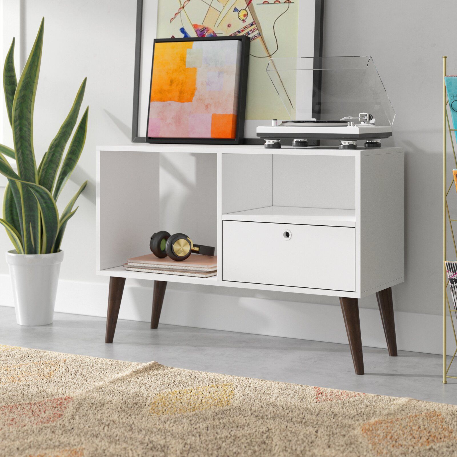 Ilyse TV Stand for TVs up to 70" with Fireplace in 2019 fe dd044bf12d003e421ceaffa6