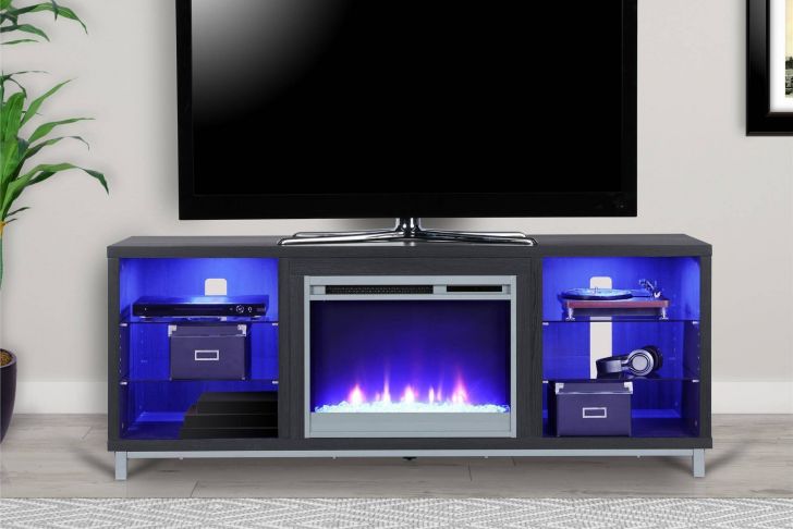Ilyse Tv Stand for Tvs Up to 70 with Fireplace Fresh Ameriwood Home Lumina Fireplace Tv Stand for Tvs Up to 70&quot; Wide Black Oak Walmart