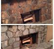 Images Of Stone Fireplaces Awesome Diy Painted Rock Fireplace I Updated Our Rock Fireplace
