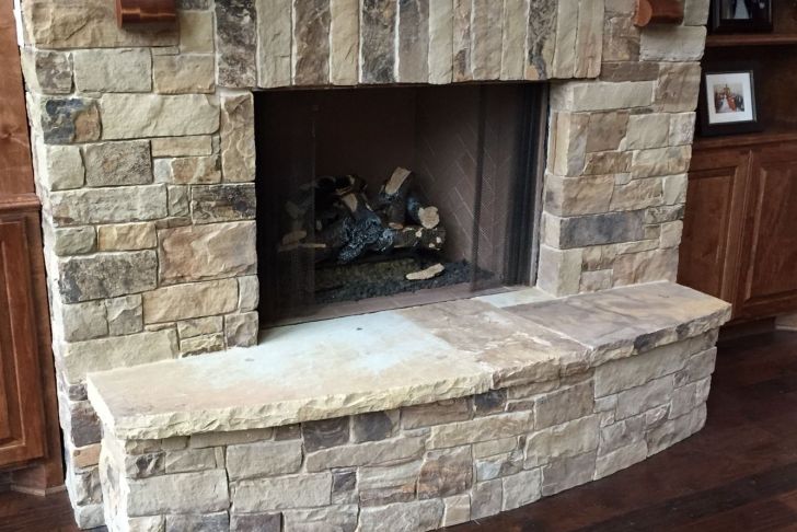 Images Of Stone Fireplaces Inspirational Oklahoma Multi Blend Chop by Legends Architectural Stone