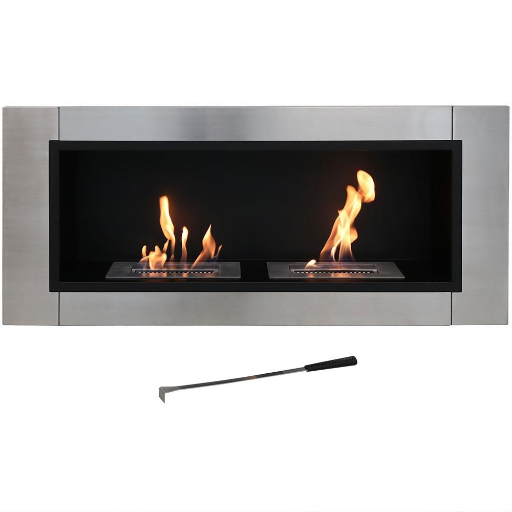 Indoor Tabletop Fireplace Unique Liberty Black Tabletop Ventless Ethanol Fireplace
