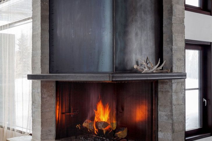 Industrial Fireplace Inspirational Jh Modern by Pearson Design Group 14