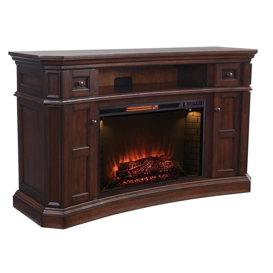 Inexpensive Electric Fireplaces Luxury Scott Living 66 In W 5100 Btu Marquis Birch Flnish Metal