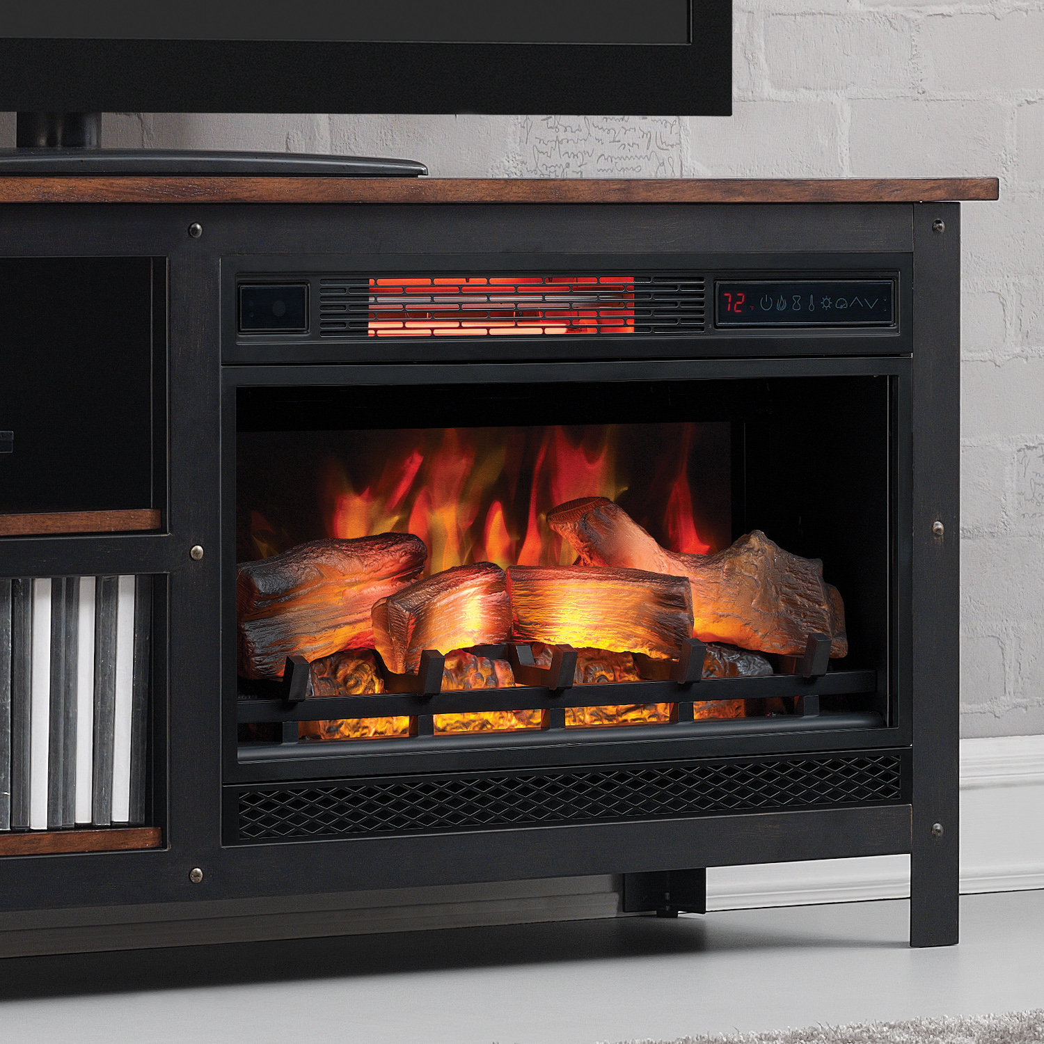 Infrared Quartz Fireplace Inspirational Grainger Tv Stand