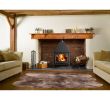 Inglenook Fireplace New Dynasty Natural 6 Pelt Luxury Paco Brown Long Wool Sheepskin