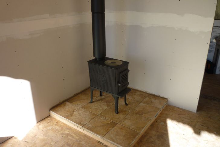 Install Wood Stove In Fireplace Unique Wood Stove and Chimney Tin Can Cabin