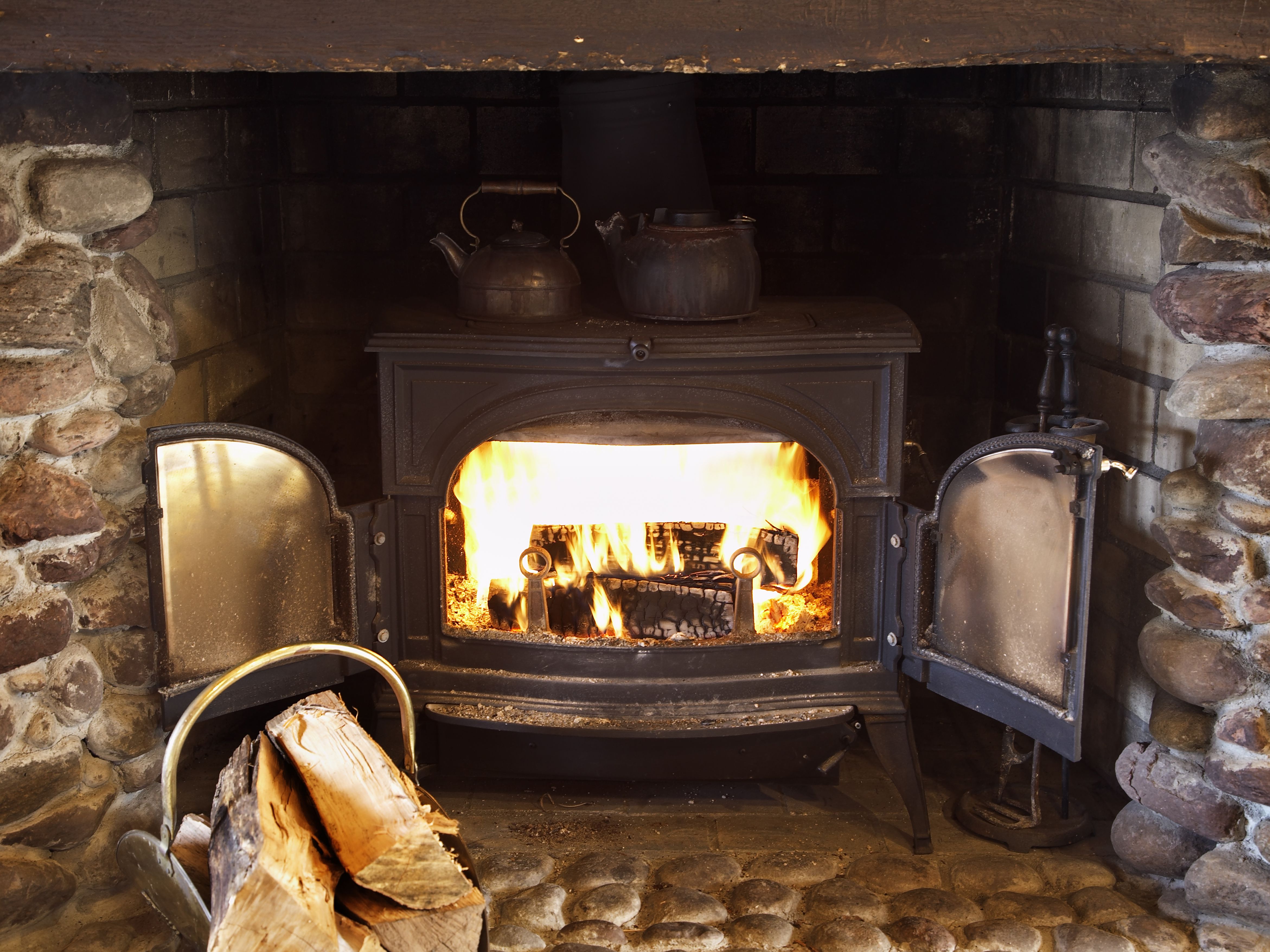 Installing A Freestanding Wood Stove In A Fireplace Lovely Wood Heat Vs Pellet Stoves