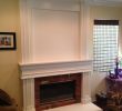 Installing A Mantel On A Brick Fireplace Awesome Custom Mantel Living Room