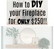 Installing A Mantel On A Brick Fireplace Lovely Shiplap Fireplace and Diy Mantle Ditched the Old