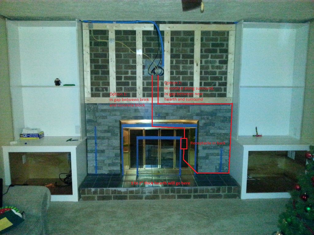 Installing Electrical Outlet Above Fireplace Awesome Wiring A Fireplace Outlet Wiring Diagram