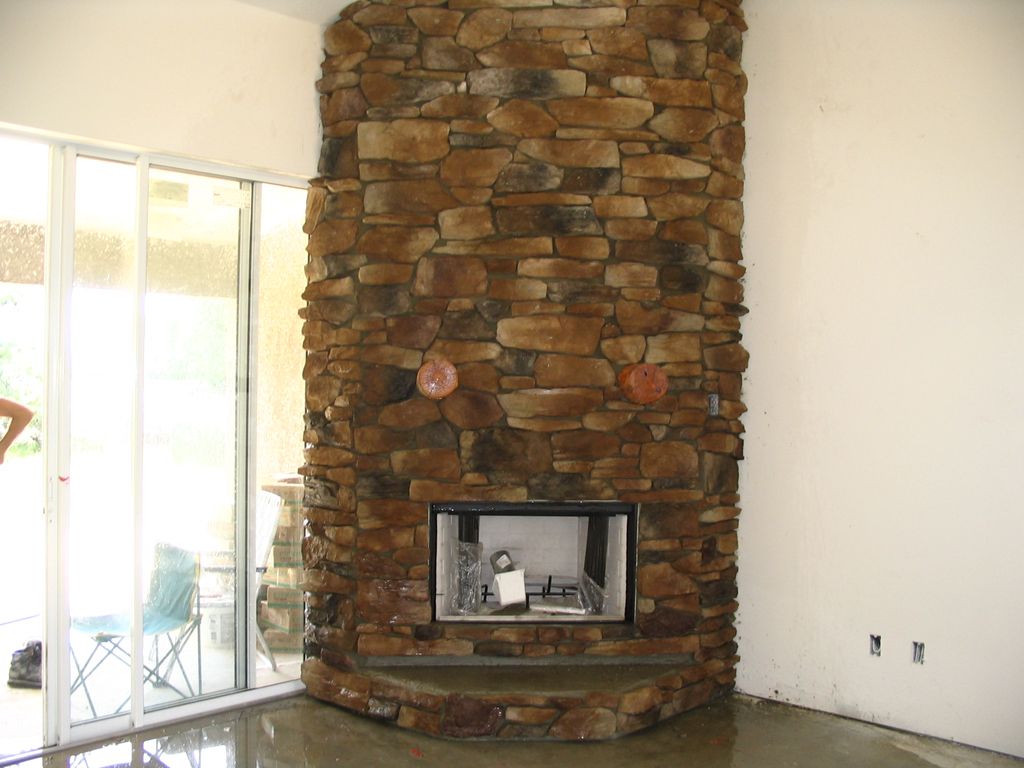 Installing Stone Veneer On Fireplace New Fake Stone Fireplace Fireplace