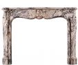 Kerns Fireplace Beautiful Louis Xv Breche Violette Antique Marble Fireplace Mantel 1