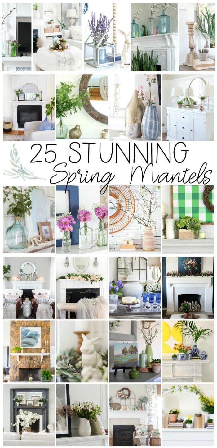 Kidd Fireplace Beautiful How to Decorate Your Mantel for Spring Spring