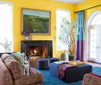 Kidd Fireplace Elegant A Malibu Home with Electric Color Yellow Room