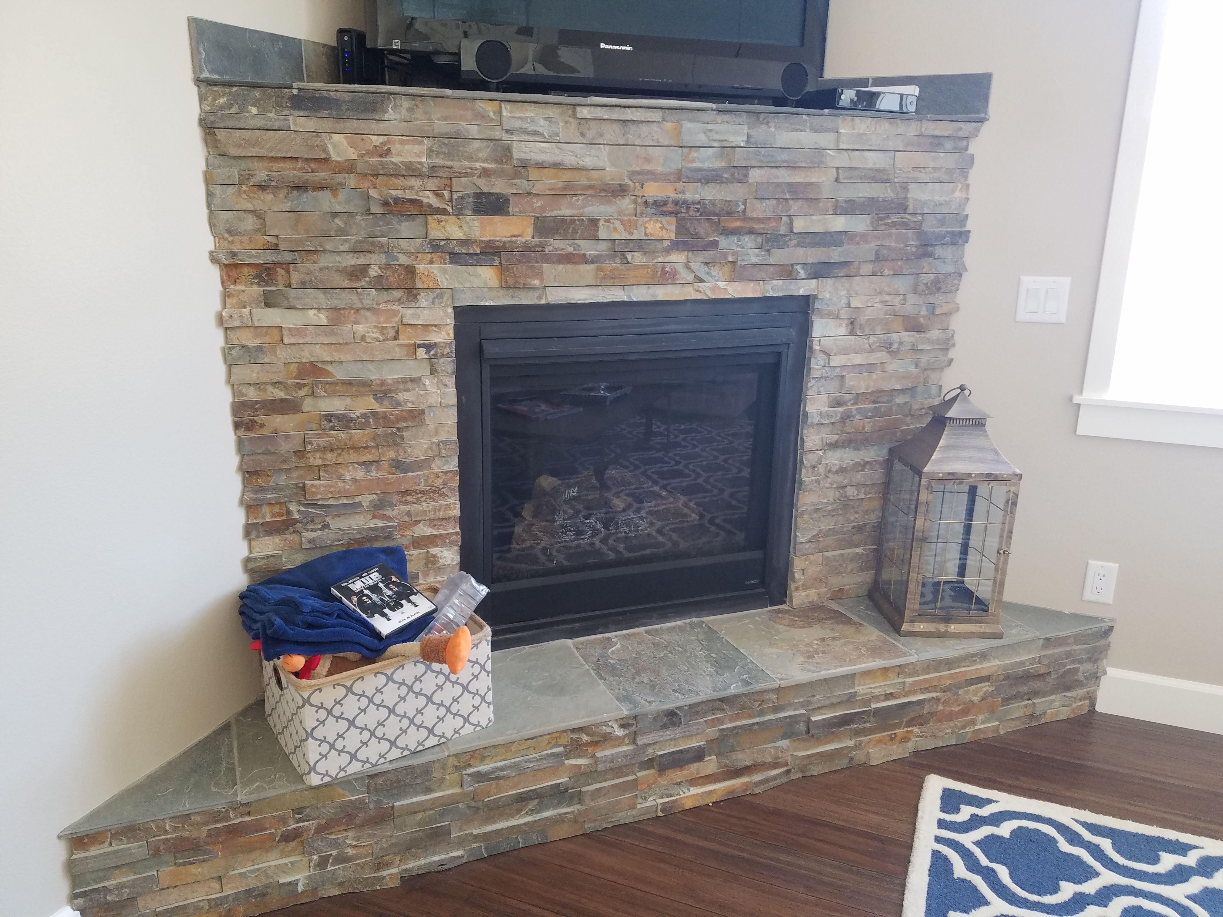 Kingsman Fireplaces New Ledger Stone Fireplace Charming Fireplace